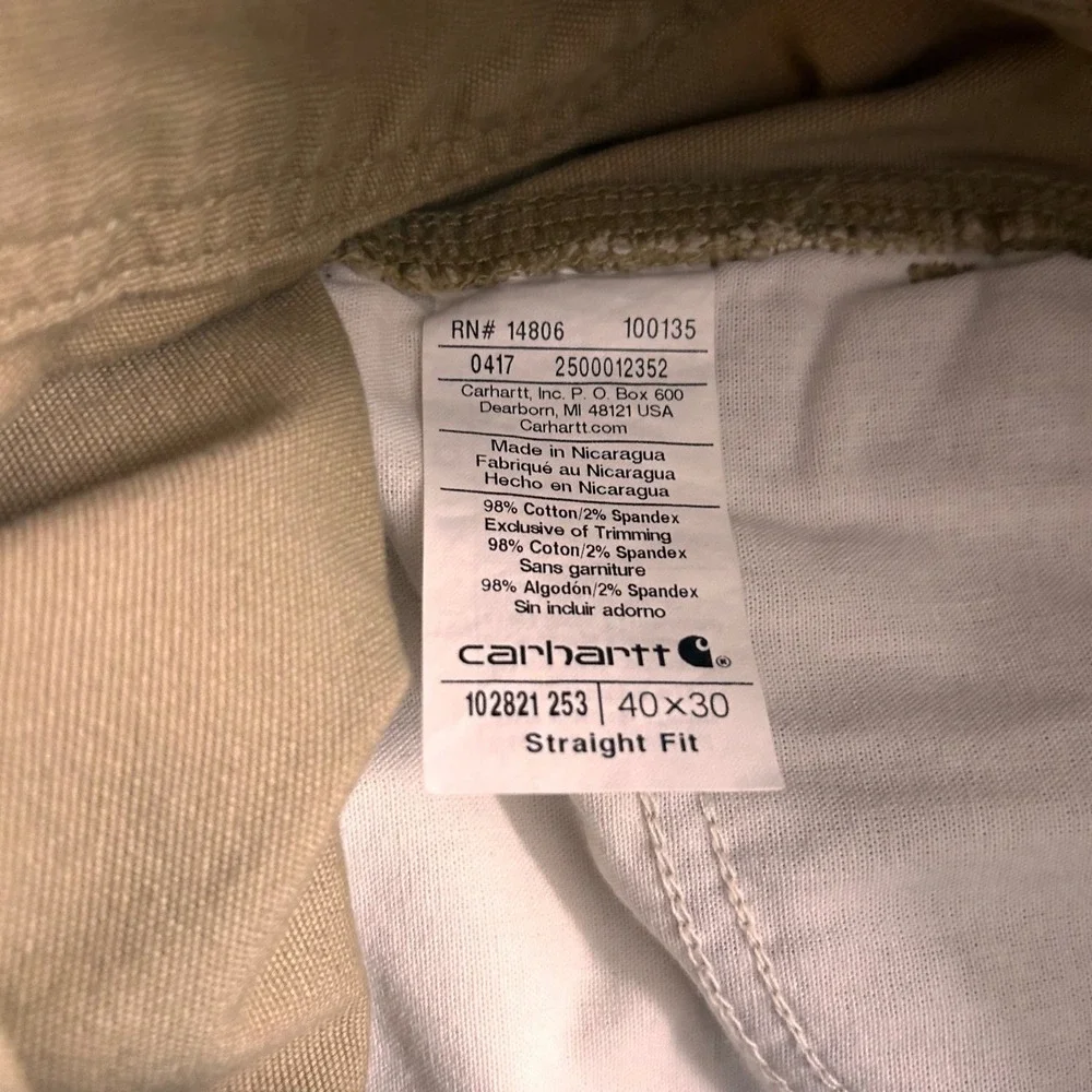 Carhartt rugged work